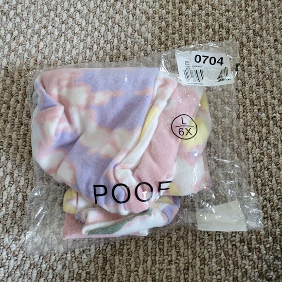 POOF Little Girls Tie Dye Joggers Size Large - Picture 3 of 4